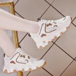 샤클란 라이트 럭셔리 브랜드 소형 가죽 아빠화 여성용 2025년 봄 신상품 소프트솔 캐주얼 스포츠화 - 이미지 3