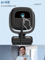 새로운 고정 초점 컴퓨터 라이브 카메라 초고화질 4K 지원 60 프레임 속도 USB 드라이버 무료 - 이미지 3