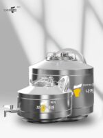 바오페이 신선한 수제 맥주 소형 가정용 양조기 통합 스테인리스 스틸 자체 양조 발효 탱크 3리터 5리터 용량 - 이미지 2