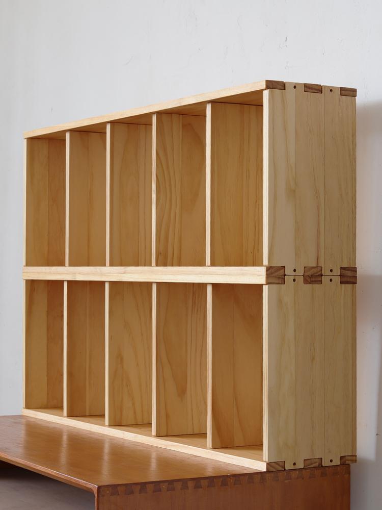 main_727914966443_0-1 공간절약형 대용량 좁은책상책장 학생책장 원목랙 데스크탑정리 가구 진열 - 이미지 1