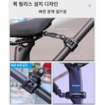 insta360 ONE X3X4 사이클링 액세서리 gopro 스포츠 카메라 자전거 후방 촬영 고정 브라켓에 적합 - 이미지 2