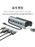 스팀덱 확장 도크 스위치 확장 도크 냉각 브라켓 rog 베이스 스팀덱 액세서리 프로젝션 스크린 - 이미지 4