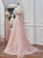 토스트 드레스 2025년 신상품 핑크 슬링 약혼 드레스 라이트 럭셔리 니치 하이엔드 기질 생일 파티 호스트 - 이미지 4