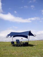 아웃도어 요기(Outdoor Yogui)는 고스트 아웃도어 텐트 캠핑 피크닉 선쉐이드 초경량 70D 양면 실리콘 코팅 네이비 블루 텐트를 보유하고 있습니다.