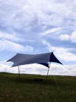 아웃도어 요기(Outdoor Yogui)는 고스트 아웃도어 텐트 캠핑 피크닉 선쉐이드 초경량 70D 양면 실리콘 코팅 네이비 블루 텐트를 보유하고 있습니다. - 이미지 5