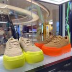 2025년 봄 신상품 키높이 두꺼운 밑창 신발 콘트라스트 컬러 라운드 투 캐주얼 신발 정품 가죽 부드러운 밑창 다용도 흰색 신발 여성용 - 이미지 3