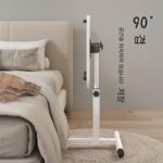 침대 옆 컴퓨터 테이블 접이식 리프팅 레이지 테이블 이동식 테이블 홈 데스크 소파 사이드 테이블 소형 테이블 블랙 - 이미지 3