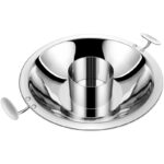 304 스테인리스 스틸 핫팟 상업용 농축 만다린 오리 냄비 모자 아이 핫팟 딩탄 오리 피 맞춤형 평평한 바닥 유도 조리기 - 이미지 5