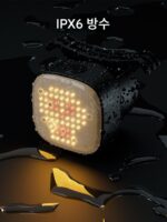 푸야오는 브롬톤 샤오부 액세서리 자전거 조명 지능형 유도 미등 고속도로 야간 라이딩 표현 조명에 적합합니다. - 이미지 5