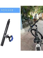 GoPro insta360 스포츠 카메라 오토바이 라이딩 고정 산악 자전거 핸들바 브라켓 셀카 스틱에 적합
