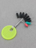 7+2 낚시 초소형 공간 콩 프리미엄 품질 실리콘 고무 대량 올리브 모양 낚시 장비 크기 액세서리 - 이미지 3