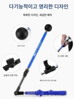 PGM 골프 트레이닝 기구 접이식 스윙 스틱 자세 교정 초보자 트레이닝 골프 장비 - 이미지 2