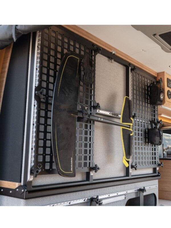 RV 개조 차량 빠른 고정 다기능 대형 보관 보드 차량 장착 전술 도구 걸이 보드 보관 보드