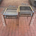 두꺼운 이중 레이어 그릴 테이블 조절식 휴대용 그릴 야외 바베큐 그릴 두꺼운 접이식 그릴 - 이미지 2