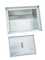 주문제작 상업용 가스 농축 스테인레스 스틸 내부 냄비 튀긴 닭고기 필레 쇄골 튀긴 반죽 스틱 미트볼 직사각형 프라이팬 - 이미지 5