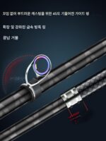 새로운 다와 바다낚시대 장거리 캐스팅 낚싯대 은붕어와 대두붕어 풀세트 액세서리 초경량 캐스팅 낚싯대 수입 카본 바다낚시대 - 이미지 4