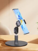 로우 프로파일 데스크탑 디스크 모바일 폰 홀더 태블릿 스탠드 홈 데스크탑 모바일 폰 홀더 레이지 홀더 Magsafe 자기 흡입 - 이미지 3