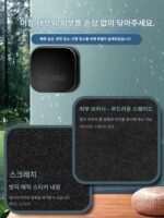 어항 브러시 강력 자석 브러시 어항 유물 용품 청소 도구 유리 청소 유물 어항 이끼 제거 청소 브러시 - 이미지 4