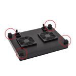 노트북용 Gunslinger 8plus Magic 7P 압축 공기 라디에이터, 고급 맞춤형 18인치 액상 골드 플랫 - 이미지 3