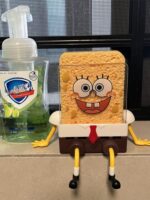 스폰지밥 네모바지 배수대 주방 설거지 세면대 설거지대 만화 냄비 세척 설거지대 - 이미지 4