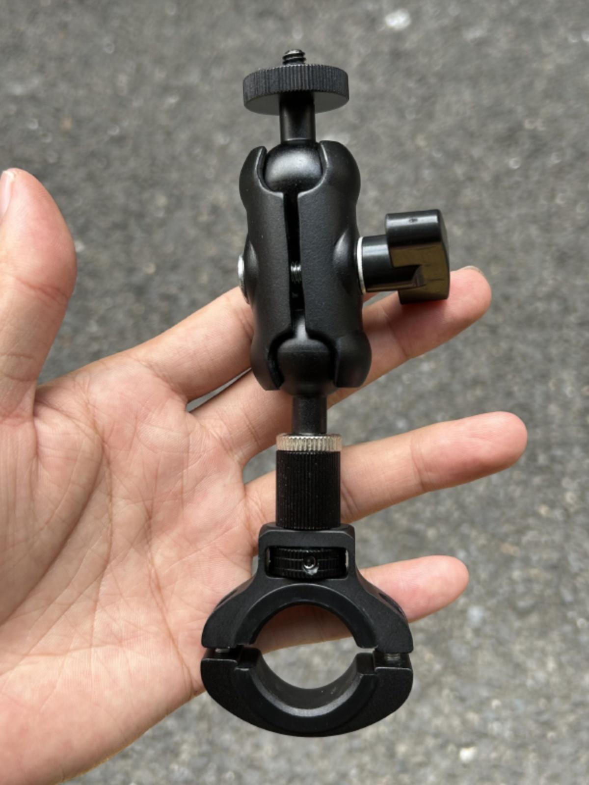 main_732662795774_0-1 GoPro 핸들바 홀더 모바일 폰 카메라 홀더 360 스포츠 카메라 X3 오토바이 대시캠 홀더 - 이미지 1