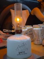 블랙 디어 야외 캠핑 픽업 라이트 가스 램프 캠핑 텐트 비상 가스 탱크 조명 캠프 휴대용 분위기 장식 조명 - 이미지 2