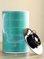 DIY 공기 청정기 간단한 수제 무소음 팬 필터 요소 연기 냄새 포름알데히드 머리카락 조절 가능한 속도 전원 공급 장치 - 이미지 4