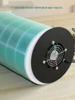 DIY 공기 청정기 간단한 수제 무소음 팬 필터 요소 연기 냄새 포름알데히드 머리카락 조절 가능한 속도 전원 공급 장치 - 이미지 5