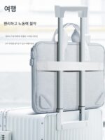 Apple MacbookAir13Pro14.2 Huawei matebook2022 방진 M2 노트북 휴대용 풀로드 15S 비즈니스 냉각 방수 컴퓨터 보호 커버에 적합 - 이미지 4