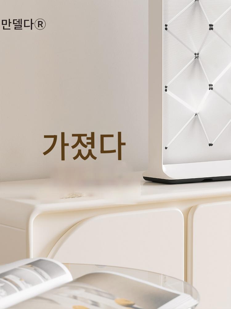 main_733181283314_0-1 만데다 크림 스타일 홈 입구 TV 캐비닛 데스크탑 장식 프런트 데스크 장식 오프닝 선물 새 집 - 이미지 1