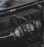 unit04 야외 캠핑 롱 가스 탱크 커버 250g 카드 타입 가스 탱크 전술 버클이 달린 걸이 가스 탱크 보호 커버