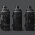 unit04 야외 캠핑 롱 가스 탱크 커버 250g 카드 타입 가스 탱크 전술 버클이 달린 걸이 가스 탱크 보호 커버 - 이미지 2