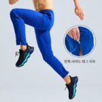 스프링 러닝 퀵테이크오프 스포츠 팬츠 남성용 스트레이트 사이드 지퍼 바지 다리 속건성 바지 피트니스 트레이닝 바지 - 이미지 2