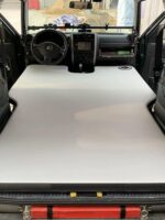 Jimny 분할 선반 패들 보드 팽창식 쿠션 캠핑 침대 수상 엔터테인먼트 보관 가능 JB33-JB43-JB74 - 이미지 4