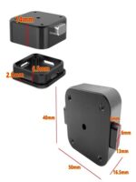 드론 서치라이트 카메라 장비 퀵 릴리스 마운팅 플레이트 마이크로 SLR 카메라 고프로 스포츠 카메라 알루미늄 베이스 - 이미지 3