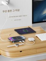 TYPEC 도킹 스테이션 8 in 1 마우스 키보드 OTG 카드 리더 HUB3.0 외부 모바일 폰 컴퓨터 USB 스플리터 - 이미지 2