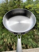 스페셜 클리어런스 퓨어 304 스테인리스 스틸 프라이팬 무코팅 - 이미지 2