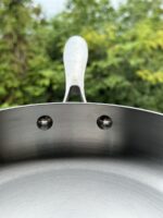 스페셜 클리어런스 퓨어 304 스테인리스 스틸 프라이팬 무코팅 - 이미지 5