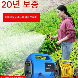 물뿌리개 기계 충전식 물 펌프 야외 자동 가정용 관개 펌프 농업 야채 밭 물뿌리기