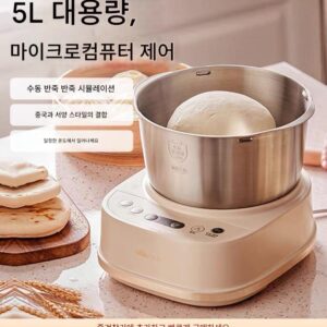 베어 가정용 소형 전자동 반죽 믹서 반죽 및 발효 기계 상업용 반죽 혼합 반죽 요리사 기계 5리터
