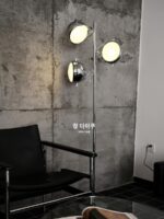 Taikoo Cang/오리지널 디자인 레트로 인더스트리얼 스타일 바우하우스 플로어 램프 거실 스터디 소파 모양 분위기 램프 - 이미지 2
