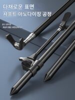 요새 접지 플러그 낚싯대 홀더 초경량 낚시 상자 낚시 의자 낚시 스탠드 지지대 낚싯대 홀더 플랫폼 낚싯대 - 이미지 3