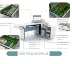 병원 진료소 건강 센터 진료대 및 의자 진료실 접수대 상담 작업대 진단대 - 이미지 3