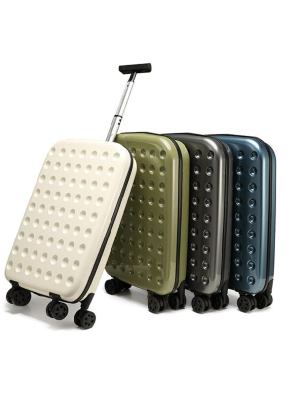 남성 및 여성용 새로운 접이식 가방 20인치 범용 휠 탑승 트롤리 케이스 24인치 학생 여행 보관 해외