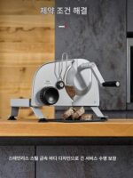 독일 수입 Ritter 전기 슬라이서 E16/E18 가정용 과일 핸드 크랭크 양고기 슬라이서 - 이미지 2