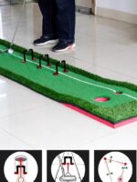 골프 퍼팅 연습 그린 타겟 홀 3종 세트 골프 골 다기능 퍼팅 보조기구