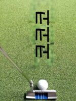 골프 퍼팅 연습 그린 타겟 홀 3종 세트 골프 골 다기능 퍼팅 보조기구 - 이미지 2