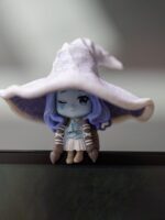 라니 핸드메이드 노인링 귀여운 인형 인스턴트 라면 게임 모델 주변 차량 섀시 장식품 주변 Q 버전 - 이미지 3