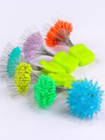 낚시 우주콩 형광 실리콘 위장 낚시 장비 대형 및 소형 액세서리 반점 콩 대량 100개 풀세트 조합 - 이미지 5