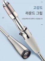 하오톤 메탈 마스터 마코우 로드 UL 조정 루야 세트 장거리 회전 휠 화이트 스트라이프 마이크로 오브젝트 초보자 전기 도금 실버 스네이크